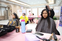 สมาคมช่างผมเสริมสวยแห่งประเทศไทย และคณะ ในการเยี่ยมบำรุงขวัญผู้ป่วยทหารผ่านศึก