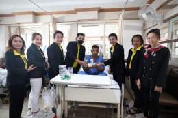 สมาคมช่างผมเสริมสวยแห่งประเทศไทย และคณะ ในการเยี่ยมบำรุงขวัญผู้ป่วยทหารผ่านศึก
