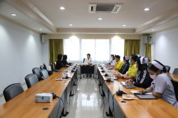 แพทย์หญิงจิตติมา ปรีชา ผู้อำนวยการโรงพยาบาลทหารผ่านศึก พร้อมด้วยคณะผู้บริหารโรงพยาบาลฯ ร่วมกับ วิทยาลัยพยาบาลกองทัพบก เข้าร่วมประชุม ให้ข้อมูลเพื่อการพัฒนาหลักสูตรพยาบาลศาสตรบัณฑิต พ.ศ. 2570