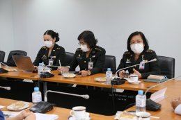 แพทย์หญิงจิตติมา ปรีชา ผู้อำนวยการโรงพยาบาลทหารผ่านศึก พร้อมด้วยคณะผู้บริหารโรงพยาบาลฯ ร่วมกับ วิทยาลัยพยาบาลกองทัพบก เข้าร่วมประชุม ให้ข้อมูลเพื่อการพัฒนาหลักสูตรพยาบาลศาสตรบัณฑิต พ.ศ. 2570