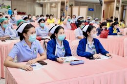 วันที่ 22 เมษายน 2567 โรงพยาบาลททหารผ่านศึก จัดโครงการอบรม การเพิ่มพูนทักษะและความรู้เรื่องยาฉีดสำหรับโรคเบาหวาน แก่เภสัชกร และพยาบาล