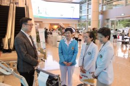 วันที่ 2 สิงหาคม 2567 แพทย์หญิง จิตติมา ปรีชา ผู้อำนวยการโรงพยาบาลทหารผ่านศึก พร้อมคณะผู้บริหารโรงพยาบาลทหารผ่านศึก รับมอบอุปกรณ์ทางการแพทย์ จากนายแพทย์ อดินันท์ กิตติรัตนไพบูลย์ ผู้อำนวยการโรงพยาบาลสมิติเวชศรีนครินทร์ ณ โรงพยาบาลสมิติเวชศรีนครินทร