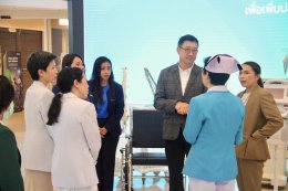 วันที่ 2 สิงหาคม 2567 แพทย์หญิง จิตติมา ปรีชา ผู้อำนวยการโรงพยาบาลทหารผ่านศึก พร้อมคณะผู้บริหารโรงพยาบาลทหารผ่านศึก รับมอบอุปกรณ์ทางการแพทย์ จากนายแพทย์ อดินันท์ กิตติรัตนไพบูลย์ ผู้อำนวยการโรงพยาบาลสมิติเวชศรีนครินทร์ ณ โรงพยาบาลสมิติเวชศรีนครินทร