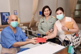 วันที่ 1 พฤษภาคม 2568 โรงพยาบาลทหารผ่านศึก ได้รับเกียรติจากคุณจิรันธนิน เศรษฐ์วลัย ที่ได้กรุณาเข้าเยี่ยมบำรุงขวัญผู้ป่วยทหารผ่านศึกที่พักรักษาตัว ณ โรงพยาบาลทหารผ่านศึก