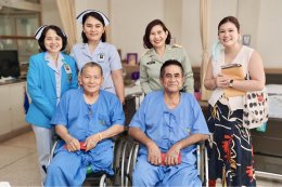 วันที่ 1 พฤษภาคม 2568 โรงพยาบาลทหารผ่านศึก ได้รับเกียรติจากคุณจิรันธนิน เศรษฐ์วลัย ที่ได้กรุณาเข้าเยี่ยมบำรุงขวัญผู้ป่วยทหารผ่านศึกที่พักรักษาตัว ณ โรงพยาบาลทหารผ่านศึก