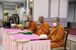 วันที่ 16 มิถุนายน 2568 นางอัมพร ปรีชาญาณพานิช รองหัวหน้าสำนักผู้อำนวยการ โรงพยาบาลทหารผ่านศึก เป็นประธานในพิธีทำบุญถวายสังฆทาน 