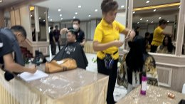 สมาคมช่างผมเสริมสวยแห่งประเทศไทย จัดกิจกรรมจิตอาสา 