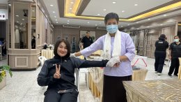 สมาคมช่างผมเสริมสวยแห่งประเทศไทย จัดกิจกรรมจิตอาสา 