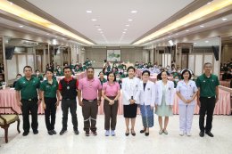 โรงพยาบาลทหารผ่านศึก จัดฝึกอบรมซ้อมแผนป้องกันอัคคีภัยและซ้อมอพยพหนีไฟ ให้แก่พนักงาน รพ.ผศ. ประจำปี 2568 เพื่อเตรียมความพร้อมหากต้องเผชิญสถานการณ์เพลิงไหม้จริง