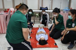 โรงพยาบาลทหารผ่านศึก จัดฝึกอบรมซ้อมแผนป้องกันอัคคีภัยและซ้อมอพยพหนีไฟ ให้แก่พนักงาน รพ.ผศ. ประจำปี 2568 เพื่อเตรียมความพร้อมหากต้องเผชิญสถานการณ์เพลิงไหม้จริง