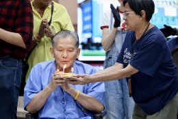 วันที่ 27 สิงหาคม 2568 คณะ สว.มธ นำโดย คุณบังอร ลักษมีเศรษฐ (ครูแอ๋ว สว.มธ.) ได้จัดกิจกรรมดนตรีบำบัด และ เลี้ยงอาหาร ให้กับทหารผ่านศึก
