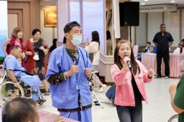 วันที่ 25 กันยายน 2568 คุณสุชาติ ชวางกูร พร้อมด้วยศิลปิน นักแสดง  จัดกิจกรรมบำรุงขวัญ เลี้ยงอาหารเย็น และแสดงดนตรี แก่ผู้ป่วยทหารผ่านศึกที่พักรักษาตัวในโรงพยาบาลทหารผ่านศึก