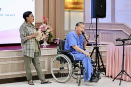 เมื่อวันที่ 17 ตุลาคม 2568 นางสุธรรมา สกุลไทย รองผู้อำนวยการโรงพยาบาลทหารผ่านศึก (ฝ่ายการพยาบาล) เป็นผู้แทนผู้อำนวยการโรงพยาบาลทหารผ่านศึก ให้การต้อนรับ คุณนบกนก กาญจนวิทย์ ในโอกาสเข้าเยี่ยมบำรุงขวัญทหารผ่านศึก
