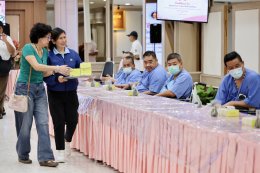 เมื่อวันที่ 17 ตุลาคม 2568 นางสุธรรมา สกุลไทย รองผู้อำนวยการโรงพยาบาลทหารผ่านศึก (ฝ่ายการพยาบาล) เป็นผู้แทนผู้อำนวยการโรงพยาบาลทหารผ่านศึก ให้การต้อนรับ คุณนบกนก กาญจนวิทย์ ในโอกาสเข้าเยี่ยมบำรุงขวัญทหารผ่านศึก