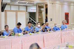 เมื่อวันที่ 17 ตุลาคม 2568 นางสุธรรมา สกุลไทย รองผู้อำนวยการโรงพยาบาลทหารผ่านศึก (ฝ่ายการพยาบาล) เป็นผู้แทนผู้อำนวยการโรงพยาบาลทหารผ่านศึก ให้การต้อนรับ คุณนบกนก กาญจนวิทย์ ในโอกาสเข้าเยี่ยมบำรุงขวัญทหารผ่านศึก