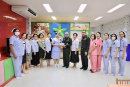 เมื่อวันที่ 23 มกราคม 2569 พลเอก กานต์นาท นิกรยานนท์ ผู้อำนวยการองค์การสงเคราะห์ทหารผ่านศึก พร้อมด้วย คุณจิตตานันท์ นิกรยานนท์ นายกสมาคมแม่บ้านองค์การสงเคราะห์ทหารผ่านศึก ร่วมเป็นประธานในพิธีเปิดการให้บริการศูนย์พัฒนาเด็กเล็กเปี่ยมรักโรงพยาบาลทหารผ่านศึก 