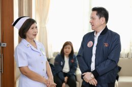 เมื่อวันที่ 6 กุมภาพันธ์ 2569 แพทย์หญิงจิตติมา ปรีชา ผู้อำนวยการโรงพยาบาลทหารผ่านศึก และคณะ ให้การต้อนรับ คุณพูศักดิ์ หิรัณยตระกูล ประธานคณะนักศึกษาหลักสูตรผู้บริหารระดับสูง วิทยาศาสตร์ วิจัยและนวัตกรรม (ววน.1) กลุ่ม ALPHA STARTUP และคณะ จำนวน 10 ท่าน ในโ