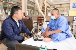 เมื่อวันที่ 6 กุมภาพันธ์ 2569 แพทย์หญิงจิตติมา ปรีชา ผู้อำนวยการโรงพยาบาลทหารผ่านศึก และคณะ ให้การต้อนรับ คุณพูศักดิ์ หิรัณยตระกูล ประธานคณะนักศึกษาหลักสูตรผู้บริหารระดับสูง วิทยาศาสตร์ วิจัยและนวัตกรรม (ววน.1) กลุ่ม ALPHA STARTUP และคณะ จำนวน 10 ท่าน ในโ