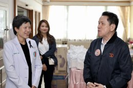 เมื่อวันที่ 6 กุมภาพันธ์ 2569 แพทย์หญิงจิตติมา ปรีชา ผู้อำนวยการโรงพยาบาลทหารผ่านศึก และคณะ ให้การต้อนรับ คุณพูศักดิ์ หิรัณยตระกูล ประธานคณะนักศึกษาหลักสูตรผู้บริหารระดับสูง วิทยาศาสตร์ วิจัยและนวัตกรรม (ววน.1) กลุ่ม ALPHA STARTUP และคณะ จำนวน 10 ท่าน ในโ