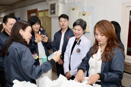 เมื่อวันที่ 6 กุมภาพันธ์ 2569 แพทย์หญิงจิตติมา ปรีชา ผู้อำนวยการโรงพยาบาลทหารผ่านศึก และคณะ ให้การต้อนรับ คุณพูศักดิ์ หิรัณยตระกูล ประธานคณะนักศึกษาหลักสูตรผู้บริหารระดับสูง วิทยาศาสตร์ วิจัยและนวัตกรรม (ววน.1) กลุ่ม ALPHA STARTUP และคณะ จำนวน 10 ท่าน ในโ