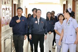 เมื่อวันที่ 6 กุมภาพันธ์ 2569 แพทย์หญิงจิตติมา ปรีชา ผู้อำนวยการโรงพยาบาลทหารผ่านศึก และคณะ ให้การต้อนรับ คุณพูศักดิ์ หิรัณยตระกูล ประธานคณะนักศึกษาหลักสูตรผู้บริหารระดับสูง วิทยาศาสตร์ วิจัยและนวัตกรรม (ววน.1) กลุ่ม ALPHA STARTUP และคณะ จำนวน 10 ท่าน ในโ