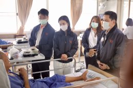 เมื่อวันที่ 6 กุมภาพันธ์ 2569 แพทย์หญิงจิตติมา ปรีชา ผู้อำนวยการโรงพยาบาลทหารผ่านศึก และคณะ ให้การต้อนรับ คุณพูศักดิ์ หิรัณยตระกูล ประธานคณะนักศึกษาหลักสูตรผู้บริหารระดับสูง วิทยาศาสตร์ วิจัยและนวัตกรรม (ววน.1) กลุ่ม ALPHA STARTUP และคณะ จำนวน 10 ท่าน ในโ