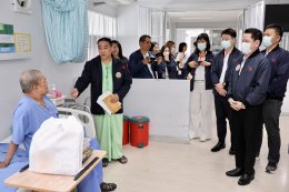 เมื่อวันที่ 6 กุมภาพันธ์ 2569 แพทย์หญิงจิตติมา ปรีชา ผู้อำนวยการโรงพยาบาลทหารผ่านศึก และคณะ ให้การต้อนรับ คุณพูศักดิ์ หิรัณยตระกูล ประธานคณะนักศึกษาหลักสูตรผู้บริหารระดับสูง วิทยาศาสตร์ วิจัยและนวัตกรรม (ววน.1) กลุ่ม ALPHA STARTUP และคณะ จำนวน 10 ท่าน ในโ