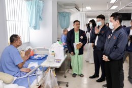 เมื่อวันที่ 6 กุมภาพันธ์ 2569 แพทย์หญิงจิตติมา ปรีชา ผู้อำนวยการโรงพยาบาลทหารผ่านศึก และคณะ ให้การต้อนรับ คุณพูศักดิ์ หิรัณยตระกูล ประธานคณะนักศึกษาหลักสูตรผู้บริหารระดับสูง วิทยาศาสตร์ วิจัยและนวัตกรรม (ววน.1) กลุ่ม ALPHA STARTUP และคณะ จำนวน 10 ท่าน ในโ