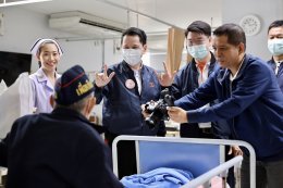 เมื่อวันที่ 6 กุมภาพันธ์ 2569 แพทย์หญิงจิตติมา ปรีชา ผู้อำนวยการโรงพยาบาลทหารผ่านศึก และคณะ ให้การต้อนรับ คุณพูศักดิ์ หิรัณยตระกูล ประธานคณะนักศึกษาหลักสูตรผู้บริหารระดับสูง วิทยาศาสตร์ วิจัยและนวัตกรรม (ววน.1) กลุ่ม ALPHA STARTUP และคณะ จำนวน 10 ท่าน ในโ