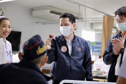 เมื่อวันที่ 6 กุมภาพันธ์ 2569 แพทย์หญิงจิตติมา ปรีชา ผู้อำนวยการโรงพยาบาลทหารผ่านศึก และคณะ ให้การต้อนรับ คุณพูศักดิ์ หิรัณยตระกูล ประธานคณะนักศึกษาหลักสูตรผู้บริหารระดับสูง วิทยาศาสตร์ วิจัยและนวัตกรรม (ววน.1) กลุ่ม ALPHA STARTUP และคณะ จำนวน 10 ท่าน ในโ