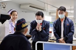 เมื่อวันที่ 6 กุมภาพันธ์ 2569 แพทย์หญิงจิตติมา ปรีชา ผู้อำนวยการโรงพยาบาลทหารผ่านศึก และคณะ ให้การต้อนรับ คุณพูศักดิ์ หิรัณยตระกูล ประธานคณะนักศึกษาหลักสูตรผู้บริหารระดับสูง วิทยาศาสตร์ วิจัยและนวัตกรรม (ววน.1) กลุ่ม ALPHA STARTUP และคณะ จำนวน 10 ท่าน ในโ