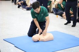 มื่อวันที่ 10 มีนาคม 2569 โรงพยาบาลทหารผ่านศึก จัดอบรมโครงการอบรมเชิงปฏิบัติการการช่วยฟื้นคืนชีพขั้นพื้นฐาน และการใช้เครื่องกระตุกหัวใจไฟฟ้าชนิดอัตโนมัติ (BLS : Basic Life Support with AED) ประจำปี 2569 สำหรับแพทย์ พยาบาล บุคลากรทางการแพทย์ และพนักงานสายส