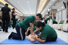 มื่อวันที่ 10 มีนาคม 2569 โรงพยาบาลทหารผ่านศึก จัดอบรมโครงการอบรมเชิงปฏิบัติการการช่วยฟื้นคืนชีพขั้นพื้นฐาน และการใช้เครื่องกระตุกหัวใจไฟฟ้าชนิดอัตโนมัติ (BLS : Basic Life Support with AED) ประจำปี 2569 สำหรับแพทย์ พยาบาล บุคลากรทางการแพทย์ และพนักงานสายส