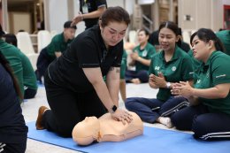 มื่อวันที่ 10 มีนาคม 2569 โรงพยาบาลทหารผ่านศึก จัดอบรมโครงการอบรมเชิงปฏิบัติการการช่วยฟื้นคืนชีพขั้นพื้นฐาน และการใช้เครื่องกระตุกหัวใจไฟฟ้าชนิดอัตโนมัติ (BLS : Basic Life Support with AED) ประจำปี 2569 สำหรับแพทย์ พยาบาล บุคลากรทางการแพทย์ และพนักงานสายส