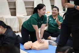 มื่อวันที่ 10 มีนาคม 2569 โรงพยาบาลทหารผ่านศึก จัดอบรมโครงการอบรมเชิงปฏิบัติการการช่วยฟื้นคืนชีพขั้นพื้นฐาน และการใช้เครื่องกระตุกหัวใจไฟฟ้าชนิดอัตโนมัติ (BLS : Basic Life Support with AED) ประจำปี 2569 สำหรับแพทย์ พยาบาล บุคลากรทางการแพทย์ และพนักงานสายส