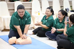 มื่อวันที่ 10 มีนาคม 2569 โรงพยาบาลทหารผ่านศึก จัดอบรมโครงการอบรมเชิงปฏิบัติการการช่วยฟื้นคืนชีพขั้นพื้นฐาน และการใช้เครื่องกระตุกหัวใจไฟฟ้าชนิดอัตโนมัติ (BLS : Basic Life Support with AED) ประจำปี 2569 สำหรับแพทย์ พยาบาล บุคลากรทางการแพทย์ และพนักงานสายส