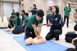 มื่อวันที่ 10 มีนาคม 2569 โรงพยาบาลทหารผ่านศึก จัดอบรมโครงการอบรมเชิงปฏิบัติการการช่วยฟื้นคืนชีพขั้นพื้นฐาน และการใช้เครื่องกระตุกหัวใจไฟฟ้าชนิดอัตโนมัติ (BLS : Basic Life Support with AED) ประจำปี 2569 สำหรับแพทย์ พยาบาล บุคลากรทางการแพทย์ และพนักงานสายส