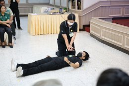 มื่อวันที่ 10 มีนาคม 2569 โรงพยาบาลทหารผ่านศึก จัดอบรมโครงการอบรมเชิงปฏิบัติการการช่วยฟื้นคืนชีพขั้นพื้นฐาน และการใช้เครื่องกระตุกหัวใจไฟฟ้าชนิดอัตโนมัติ (BLS : Basic Life Support with AED) ประจำปี 2569 สำหรับแพทย์ พยาบาล บุคลากรทางการแพทย์ และพนักงานสายส