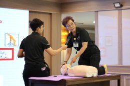 มื่อวันที่ 10 มีนาคม 2569 โรงพยาบาลทหารผ่านศึก จัดอบรมโครงการอบรมเชิงปฏิบัติการการช่วยฟื้นคืนชีพขั้นพื้นฐาน และการใช้เครื่องกระตุกหัวใจไฟฟ้าชนิดอัตโนมัติ (BLS : Basic Life Support with AED) ประจำปี 2569 สำหรับแพทย์ พยาบาล บุคลากรทางการแพทย์ และพนักงานสายส