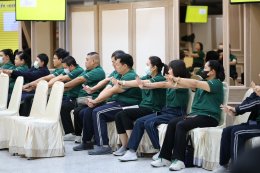 มื่อวันที่ 10 มีนาคม 2569 โรงพยาบาลทหารผ่านศึก จัดอบรมโครงการอบรมเชิงปฏิบัติการการช่วยฟื้นคืนชีพขั้นพื้นฐาน และการใช้เครื่องกระตุกหัวใจไฟฟ้าชนิดอัตโนมัติ (BLS : Basic Life Support with AED) ประจำปี 2569 สำหรับแพทย์ พยาบาล บุคลากรทางการแพทย์ และพนักงานสายส