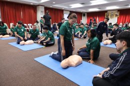 เมื่อวันที่ 26 มีนาคม 2569 โรงพยาบาลทหารผ่านศึก จัดอบรมโครงการอบรมเชิงปฏิบัติการการช่วยฟื้นคืนชีพขั้นพื้นฐาน และการใช้เครื่องกระตุกหัวใจไฟฟ้าชนิดอัตโนมัติ (BLS : Basic Life Support with AED) ประจำปี 2569 สำหรับแพทย์ พยาบาล บุคลากรทางการแพทย์ และพนักงานสาย