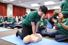 เมื่อวันที่ 26 มีนาคม 2569 โรงพยาบาลทหารผ่านศึก จัดอบรมโครงการอบรมเชิงปฏิบัติการการช่วยฟื้นคืนชีพขั้นพื้นฐาน และการใช้เครื่องกระตุกหัวใจไฟฟ้าชนิดอัตโนมัติ (BLS : Basic Life Support with AED) ประจำปี 2569 สำหรับแพทย์ พยาบาล บุคลากรทางการแพทย์ และพนักงานสาย