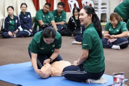 เมื่อวันที่ 26 มีนาคม 2569 โรงพยาบาลทหารผ่านศึก จัดอบรมโครงการอบรมเชิงปฏิบัติการการช่วยฟื้นคืนชีพขั้นพื้นฐาน และการใช้เครื่องกระตุกหัวใจไฟฟ้าชนิดอัตโนมัติ (BLS : Basic Life Support with AED) ประจำปี 2569 สำหรับแพทย์ พยาบาล บุคลากรทางการแพทย์ และพนักงานสาย