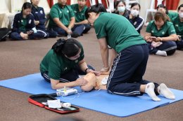 เมื่อวันที่ 26 มีนาคม 2569 โรงพยาบาลทหารผ่านศึก จัดอบรมโครงการอบรมเชิงปฏิบัติการการช่วยฟื้นคืนชีพขั้นพื้นฐาน และการใช้เครื่องกระตุกหัวใจไฟฟ้าชนิดอัตโนมัติ (BLS : Basic Life Support with AED) ประจำปี 2569 สำหรับแพทย์ พยาบาล บุคลากรทางการแพทย์ และพนักงานสาย