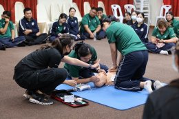 เมื่อวันที่ 26 มีนาคม 2569 โรงพยาบาลทหารผ่านศึก จัดอบรมโครงการอบรมเชิงปฏิบัติการการช่วยฟื้นคืนชีพขั้นพื้นฐาน และการใช้เครื่องกระตุกหัวใจไฟฟ้าชนิดอัตโนมัติ (BLS : Basic Life Support with AED) ประจำปี 2569 สำหรับแพทย์ พยาบาล บุคลากรทางการแพทย์ และพนักงานสาย