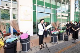 เมื่อวันที่ 1 เมษายน 2569 แพทย์หญิงจิตติมา ปรีชา ผู้อำนวยการโรงพยาบาลทหารผ่านศึก เป็นประธานในพิธีเปิดการจัดกิจกรรม Big Cleaning Day ของโรงพยาบาลทหารผ่านศึก ประจำปี 2569 โดยมีหัวหน้าหน่วยขึ้นตรงโรงพยาบาลทหารผ่านศึก พร้อมด้วยพนักงานและลูกจ้างในสังกัดโรงพยาบ