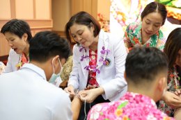 เมื่อวันที่ 7 เมษายน 2569 แพทย์หญิงจิตติมา ปรีชา ผู้อำนวยการโรงพยาบาลทหารผ่านศึก เป็นประธานในพิธีเปิดการอบรมในโครงการ ผู้ป่วยปลอดภัย พยาบาลอุ่นใจ ในวันสงกรานต์ (พยาบาลสาดสุข) โดยมีคณะผู้บริหารโรงพยาบาลทหารผ่านศึก เข้าร่วมในพิธี ณ ห้องประชุม อาคาร 2 ชั้นที