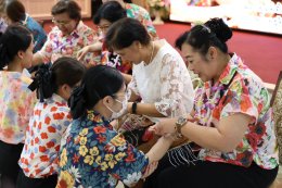 เมื่อวันที่ 7 เมษายน 2569 แพทย์หญิงจิตติมา ปรีชา ผู้อำนวยการโรงพยาบาลทหารผ่านศึก เป็นประธานในพิธีเปิดการอบรมในโครงการ ผู้ป่วยปลอดภัย พยาบาลอุ่นใจ ในวันสงกรานต์ (พยาบาลสาดสุข) โดยมีคณะผู้บริหารโรงพยาบาลทหารผ่านศึก เข้าร่วมในพิธี ณ ห้องประชุม อาคาร 2 ชั้นที