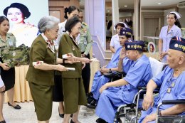 นื่องในโอกาสวันคล้ายวันพระราชสมภพสมเด็จพระนางเจ้าสิริกิติ์ พระบรมราชินีนาถ พระบรมราชชนนีพันปีหลวง (วันที่ 12 สิงหาคม 2569) เมื่อวันที่ 5 สิงหาคม 2569 คุณหญิงแสงเดือน ณ นคร ประธานกรรมการมูลนิธิสงเคราะห์ครอบครัวทหารผ่านศึก ในพระราชูปถัมภ์สมเด็จพระศรีนครินทร