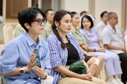 มื่อวันที่ 24 สิงหาคม 2569 แพทย์หญิงจิตติมา ปรีชา ผู้อำนวยการโรงพยาบาลทหารผ่านศึก พร้อมด้วย แพทย์หญิงเอินฟ้า ณ นคร รองผู้อำนวยการโรงพยาบาลทหารผ่านศึก (ฝ่ายบริหาร) และคณะ ให้การต้อนรับ คุณใหม่ เจริญปุระ นักแสดงและนักร้อง คุณปริศนา กล่ำพินิจ นักแสดง และเป็น